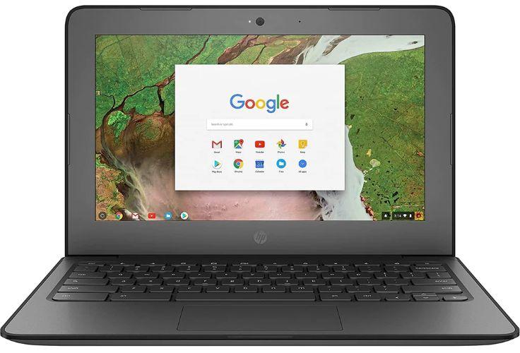 HP  Chromebook 11 G6 EE Laptop 11.6" - Intel Celeron N3060 1.6GHz - 16GB - Gray - 4GB RAM - Acceptable