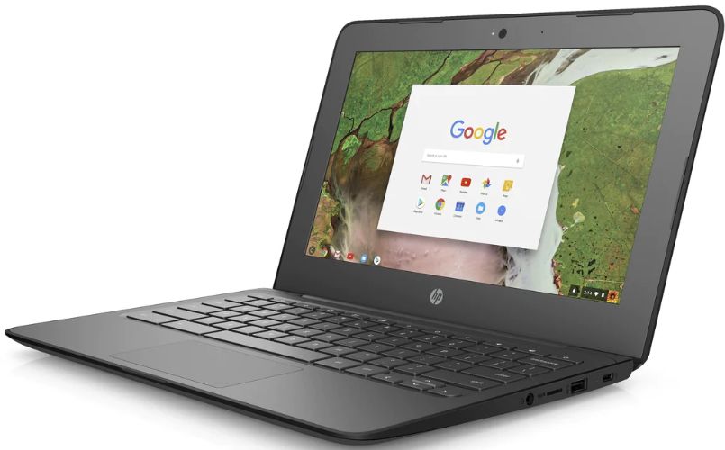 HP Chromebook 11 G6 EE Laptop 11.6" - Gray - Intel Celeron N3060 1.6GHz - 4GB RAM - 16GB