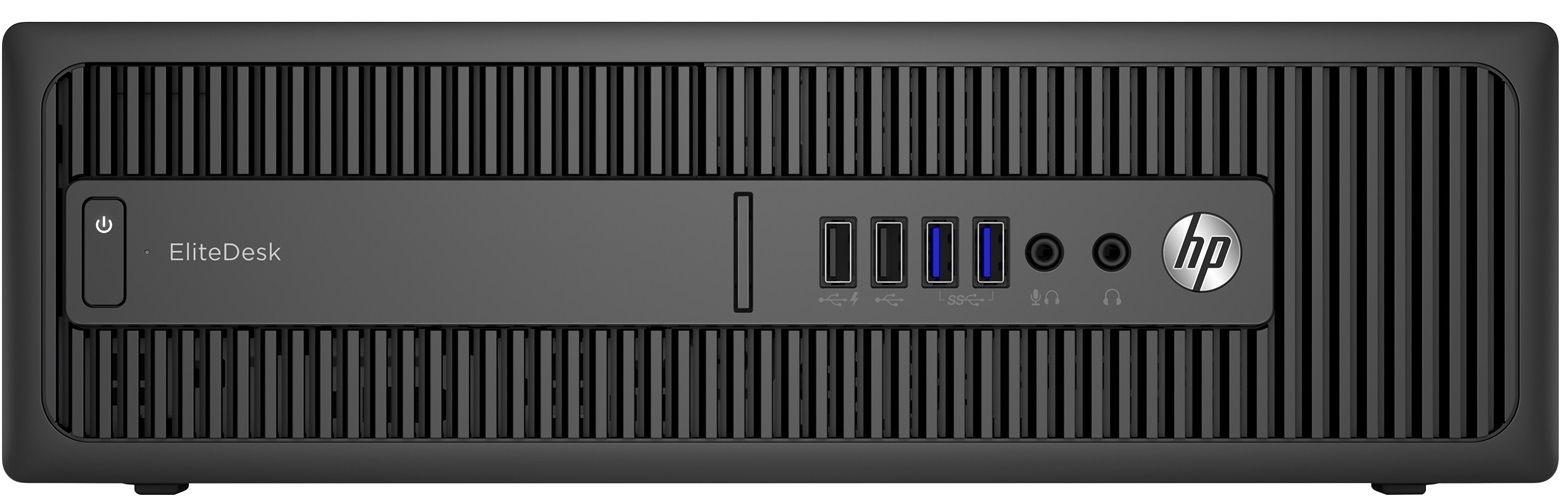 HP  EliteDesk 800 G2 SFF - Intel Core i5-6500 3.2GHz - 128GB - Black - 8GB RAM - Excellent