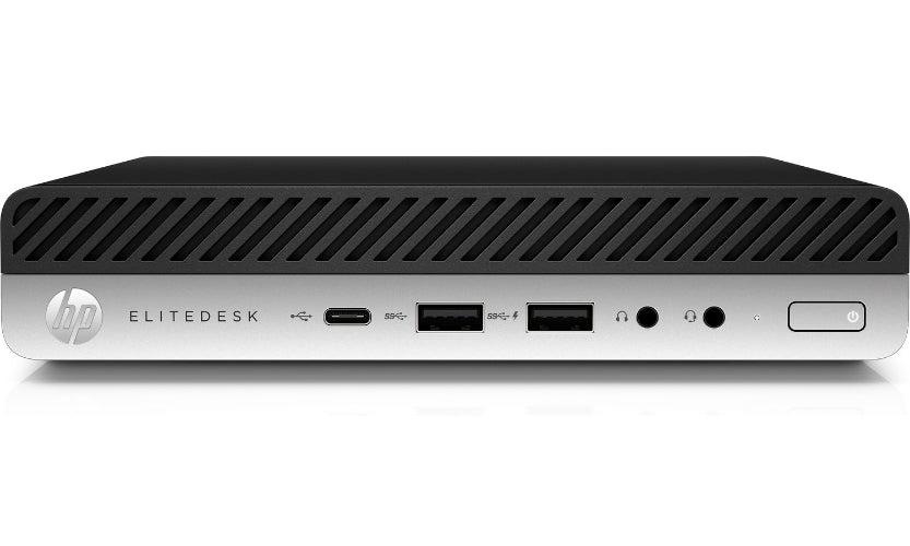HP  EliteDesk 800 G4 Mini PC i5-8500T 2.1GHz - 256GB - Black - 8GB RAM - Good