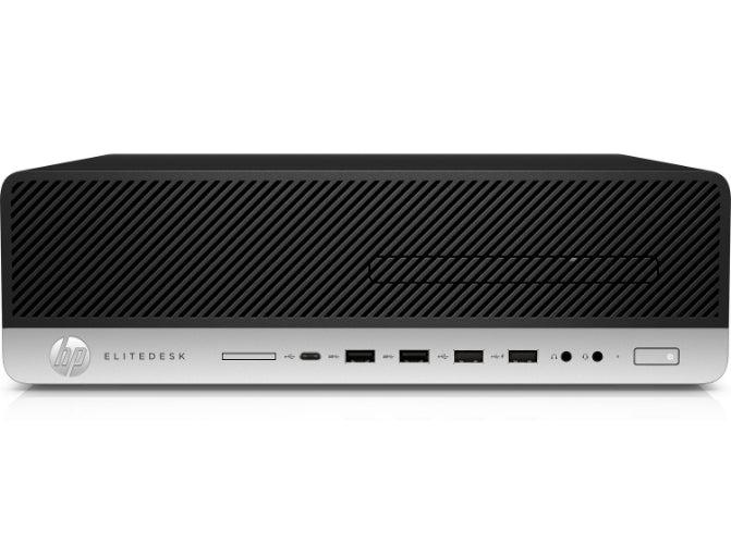 HP  EliteDesk 800 G5 SFF i5-9600 3.1GHz - 256GB - Black - 16GB RAM - Good