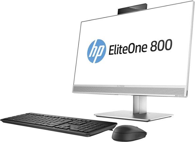 HP  EliteOne 800 G3 Desktop AIO 23.8" - Intel Core i5-7500 3.4GHz - 128GB - Silver - 8GB RAM - 23.8 Inch - Premium