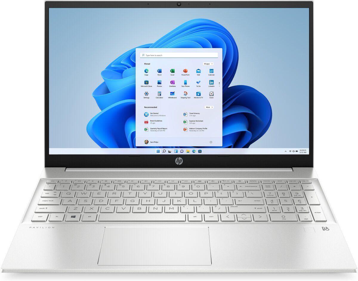 HP  Pavilion 15-eh2026AU Laptop 15.6" - AMD Ryzen 5 5625U 2.3GHz - 512GB - Natural Silver - 16GB RAM - 15.6 Inch - Excellent