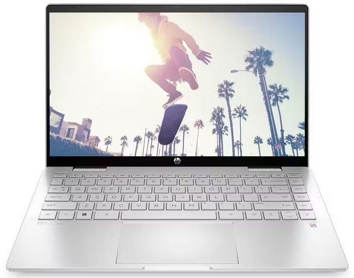 HP Pavilion x360 14-ek0150TU Laptop 14" - Intel Core i5-1235U 3.3GHz - 256GB - Silver - 8GB RAM - 14 Inch - Excellent