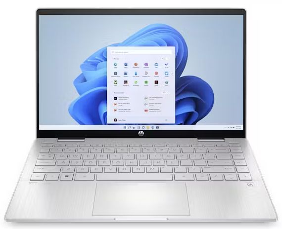 HP Pavilion x360 2-in-1 14-EK0108TU Laptop 14" - Natural Silver - Intel Core i7-1255U 3.5GHz - 16GB RAM - 256GB