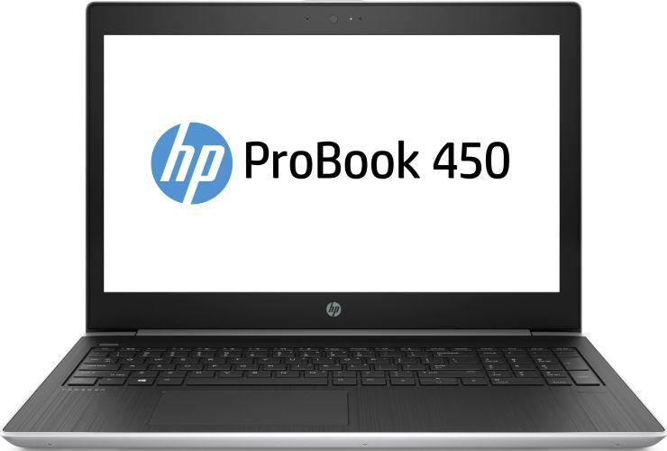 HP ProBook 450 G5 Notebook PC 15.6" - Silver - Intel Core i5-8250U 1.6GHz - 8GB RAM - 256GB