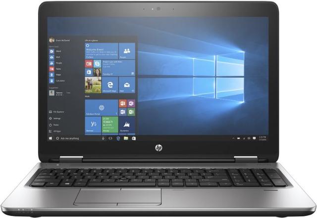 HP ProBook 650 G3 Notebook PC 15.6" Intel Core i5-7200U 2.5GHz in Silver in Excellent condition