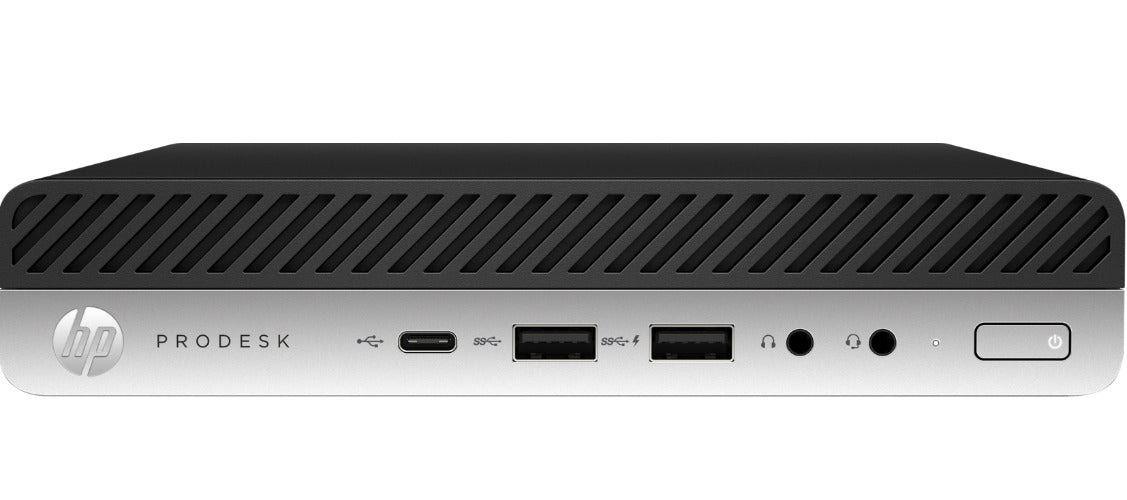 HP  ProDesk 600 G5 Mini i5-9500T 2.2GHz - 256GB - Black - 8GB RAM - Excellent