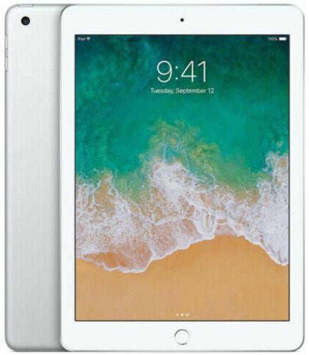 Apple iPad 5 (2017) with iPad Case & Glass Screen Protector - 32GB - Silver - WiFi - 9.7 Inch - Premium