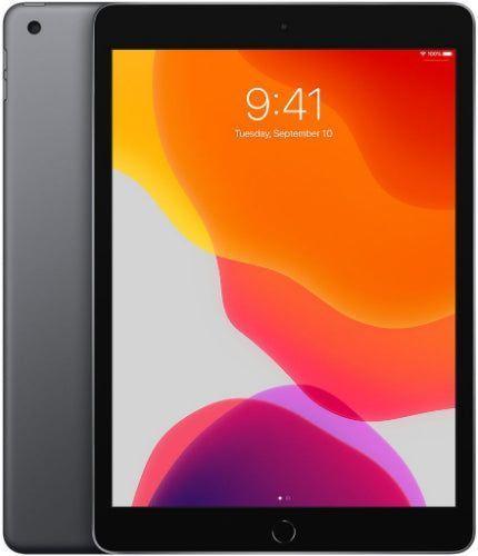 Apple iPad 7 (2019) with Screen Protector - 32GB - Space Grey - Cellular + WiFi - 10.2 Inch - Premium