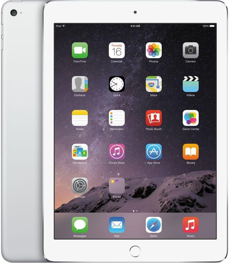 Apple iPad Air 2 (2014) - 16GB - Silver - Cellular + WiFi - 9.7 Inch - Excellent