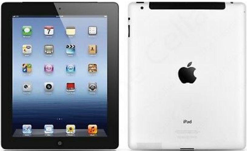 Apple iPad 3rd Gen (2012) 9.7-inch  - 16GB - Black - WiFi - 9.7 Inch - Acceptable