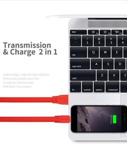 Joyroom S-L127 Titan Series Micro USB Data & Charger Cable (1.2M) - Red