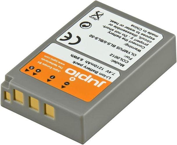 Jupio  Camera Battery Olympus BLS-5/PS-BLS5 - White - Brand New