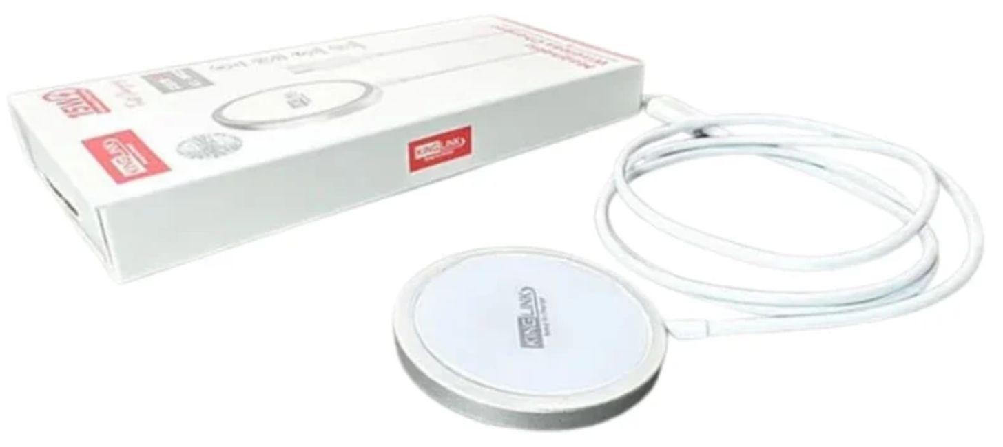 Refurbished Kinglink KLW02 15W Magnetic Wireless Charger Pad (1M) - Reebelo New Zealand