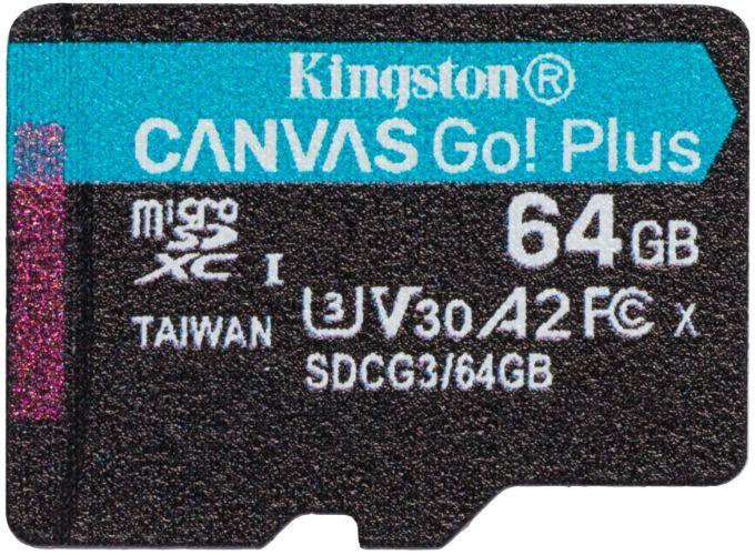 Kingston  Canvas Go! Plus microSD Memory Card - 256GB - Black - Brand New