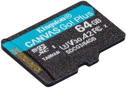 Kingston Canvas Go! Plus microSD Memory Card - 128GB - Black