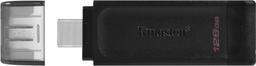 Kingston DataTraveler 70 USB-C Flash Drive - 128GB - Black