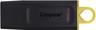 Kingston DataTraveler Exodia USB Flash Drive - 128GB - Black/Yellow
