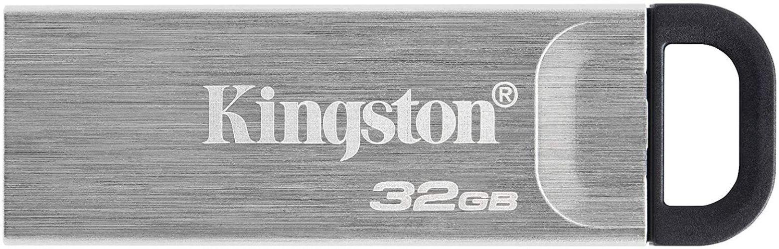 Kingston  DataTraveler Kyson USB 3.2 Flash Drive - 128GB - Silver - Brand New