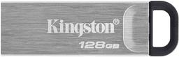 Kingston DataTraveler Kyson USB 3.2 Flash Drive - 128GB - Silver