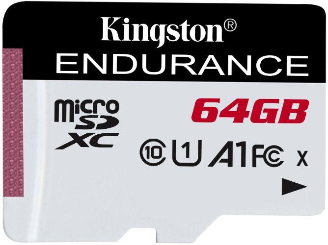 Kingston High-Endurance microSD Memory Card - 32GB - White