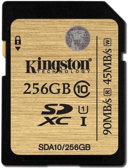 Kingston SDHC/SDXC Class 10 UHS-I Card - 64GB - Black