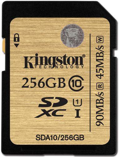 Kingston SDHC/SDXC Class 10 UHS-I Card - 64GB - Black
