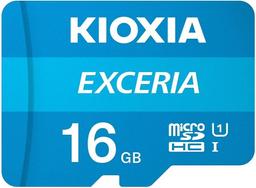 Kioxia EXCERIA microSD Memory Card - 16GB - Blue