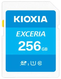 Kioxia EXCERIA SD Memory Card for DSLR Video Camera - 32GB - White