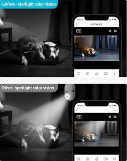 LaView Wireless Bulb Security Camera 360° LV-PWL2