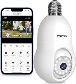 LaView Wireless Bulb Security Camera 360° LV-PWL2