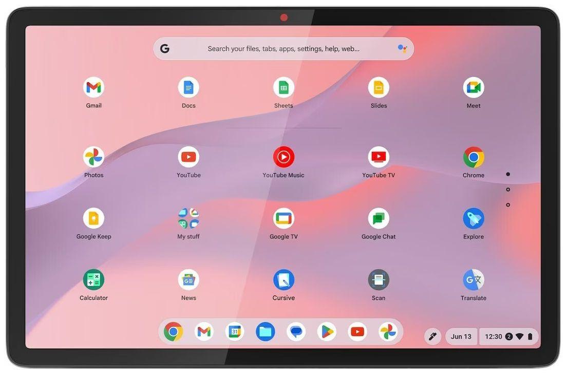 Lenovo Chromebook Duet (Gen 9) Laptop 10.95" - Luna Grey - MediaTek Kompanio 838 2.6GHz - 8GB RAM - 128GB