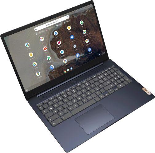 Lenovo IdeaPad 3i Chromebook Laptop 15.6" - Abyss Blue - Intel Pentium Silver N6000 1.1GHz - 4GB RAM - 128GB