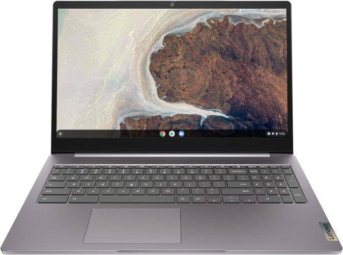 Lenovo IdeaPad 3 Chromebook 15IJL6 Laptop 15.6" - Arctic Grey - Intel Pentium® Silver N6000 1.1GHz - 4GB RAM - 128GB
