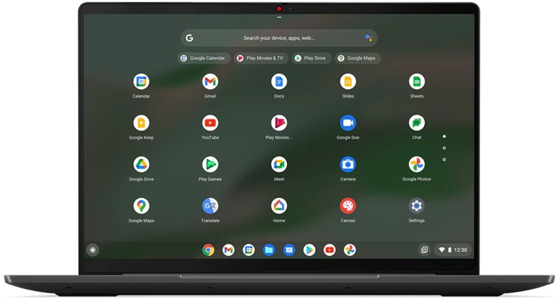 Lenovo IdeaPad 5i Chromebook Laptop 16" - Chrome Gray - Intel Core i3-1215U 1.2GHz - 8GB RAM - 128GB