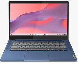Lenovo IdeaPad Slim 3i Chromebook Laptop 14" - Abyss Blue - MediaTek Kompanio 520 2.2GHz - 4GB RAM - 64GB