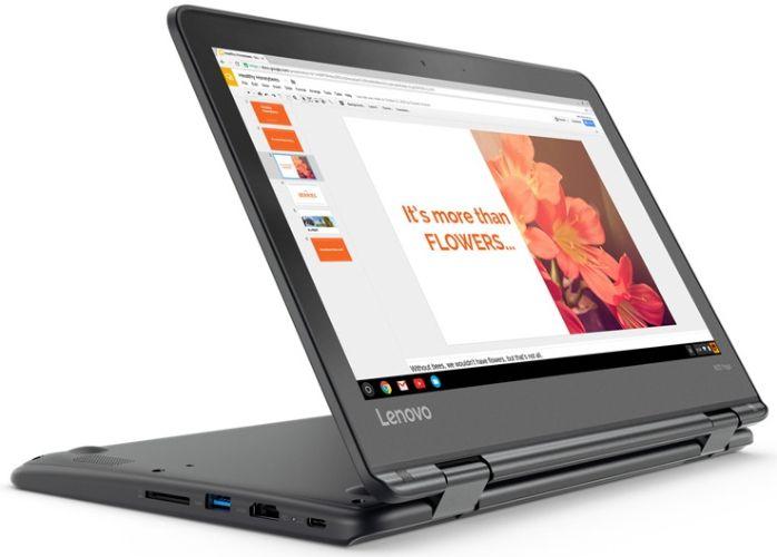 Lenovo N23 Yoga Chromebook Laptop 11.6" - Black - MediaTek MTK 8173c 2.1GHz - 4GB RAM - 32GB