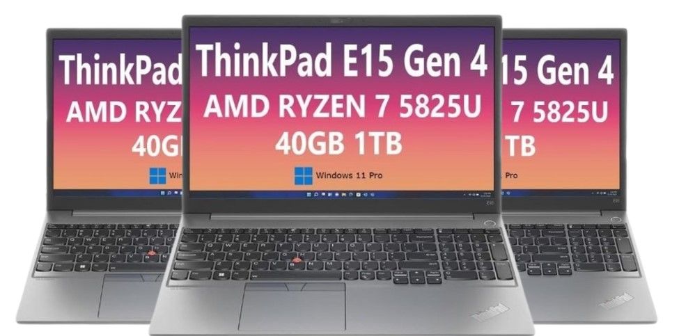 Lenovo ThinkPad E15 Gen 4 (AMD) Laptop 15.6"