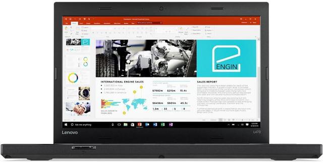Lenovo ThinkPad L470 Laptop 14" Intel Core i5-6200U 2.3GHz in Black in Good condition