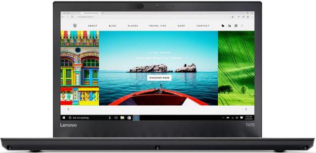 Lenovo ThinkPad T470 Laptop 14" Intel Core i5-6300U 2.4GHz in Black