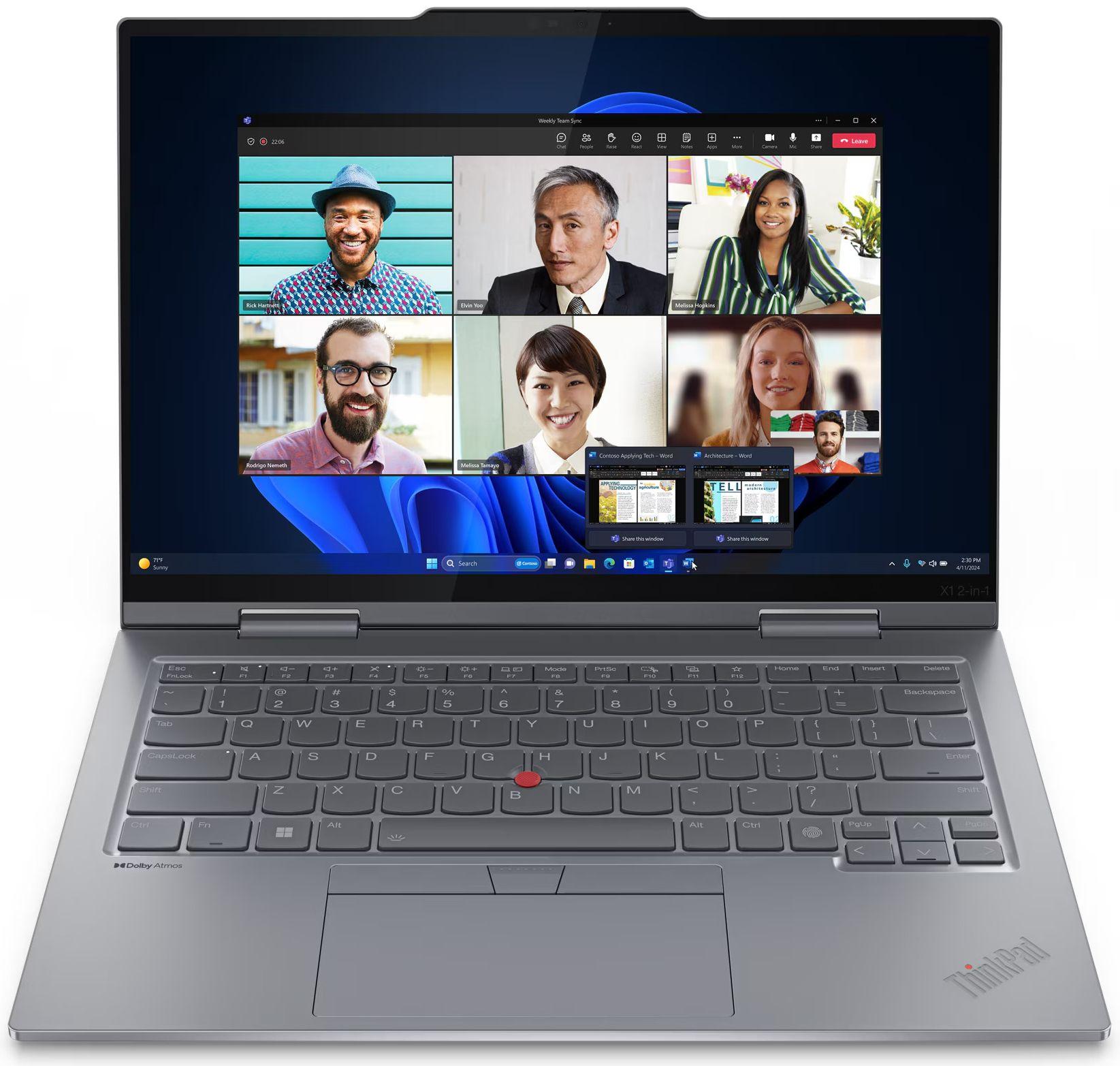 Lenovo ThinkPad X1 2-in-1 (Gen 9) Laptop 14″