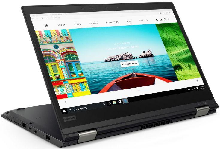 Lenovo ThinkPad X380 Yoga Laptop 13.3" - Black - Intel Core i5-8350U 1.7GHz - 8GB RAM - 256GB