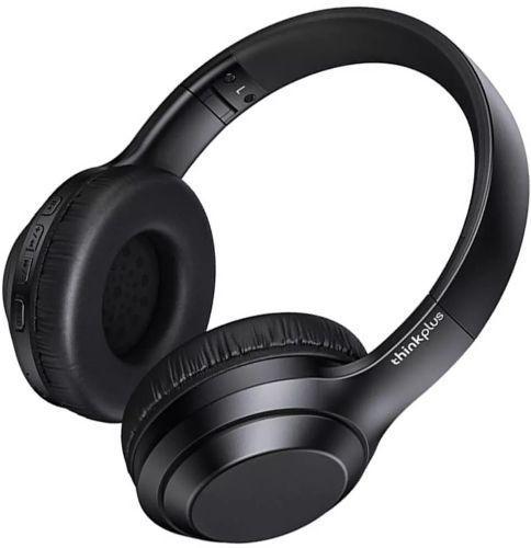 Lenovo Thinkplus TH10 Over-Ear Wireless Headphones - Black