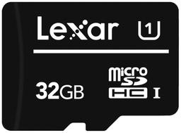 Lexar High Performance Micro SD Card - 32GB - Black