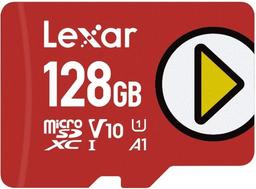 Lexar Play microSDXC UHS-I Card - 128GB - Red