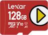 Lexar Play microSDXC UHS-I Card - 256GB - Red