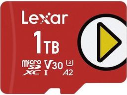 Lexar Play microSDXC UHS-I Card - 128GB - Red