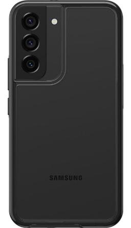 LifeProof See Phone Case for Galaxy S22 - Black Crystal (Clear/Black)