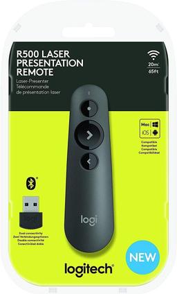 Logitech R500s Laser Presentation Remote Clicker
